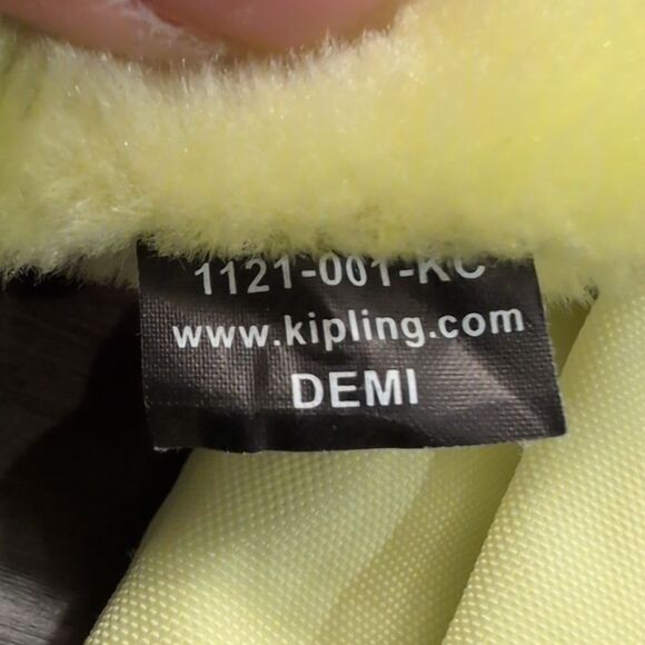 Kipling Chester Small Crossbody Shoulder Bag in Lime Green - Picture 3 of 16